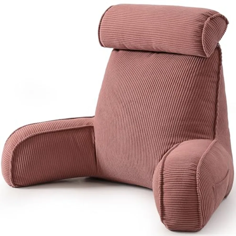 Corduroy Reading Pillow with Arms and Detachable Neck Roll, Bed Rest Back Support, Adult Cushion for Sitting Sofa and Floor, Si
Corduroy Reading Pillow with Arms and Detachable Neck Roll, Bed Rest Back Support, Adult Cushion for Sitting Sofa and Floor, Si