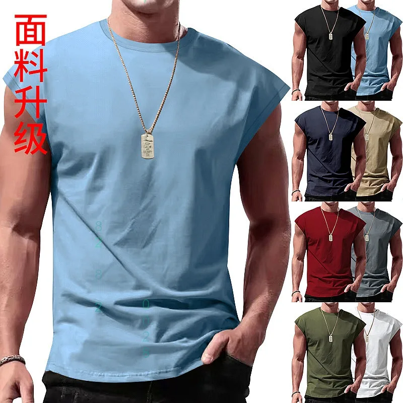 Mens Sleeveless Vest Summer Casual Fitness Tank Tops Tee Shirts Beachwear
Mens Sleeveless Vest Summer Casual Fitness Tank Tops Tee Shirts Beachwear
