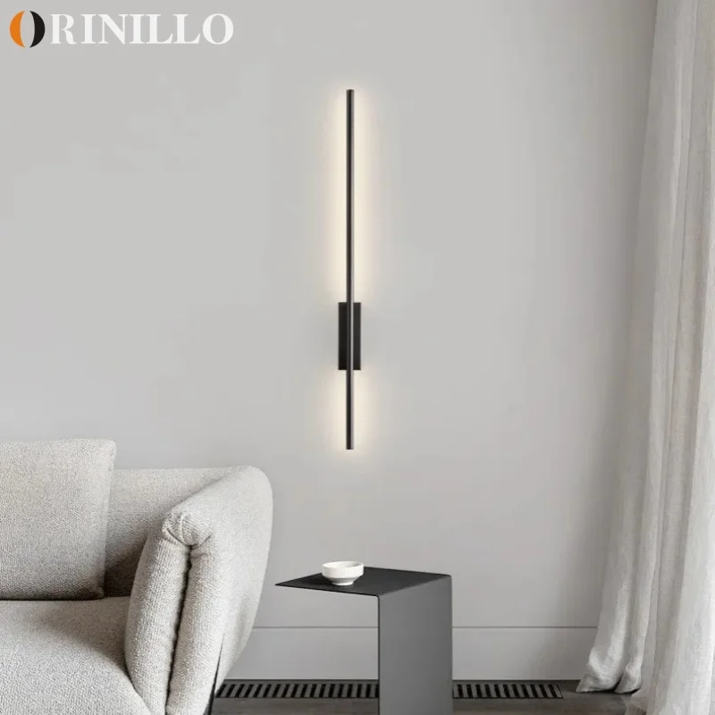 Modern minimalist long wall lamp LED full copper living room TV background wall lamp bedroom bedside lamp
Modern minimalist long wall lamp LED full copper living room TV background wall lamp bedroom bedside lamp