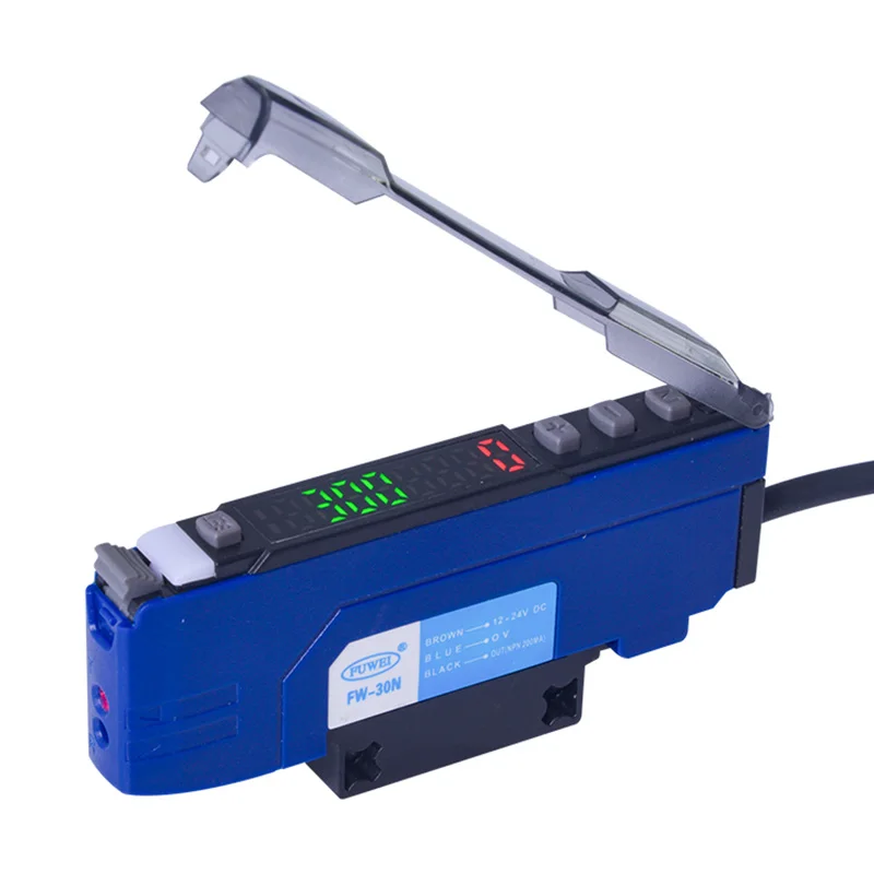 FUWEI FW-30N/P Dual Digital Display Fiber Optic Amplifier Infrared Induction Switch Sensor Fiber Sensor Grating Automation
FUWEI FW-30N/P Dual Digital Display Fiber Optic Amplifier Infrared Induction Switch Sensor Fiber Sensor Grating Automation