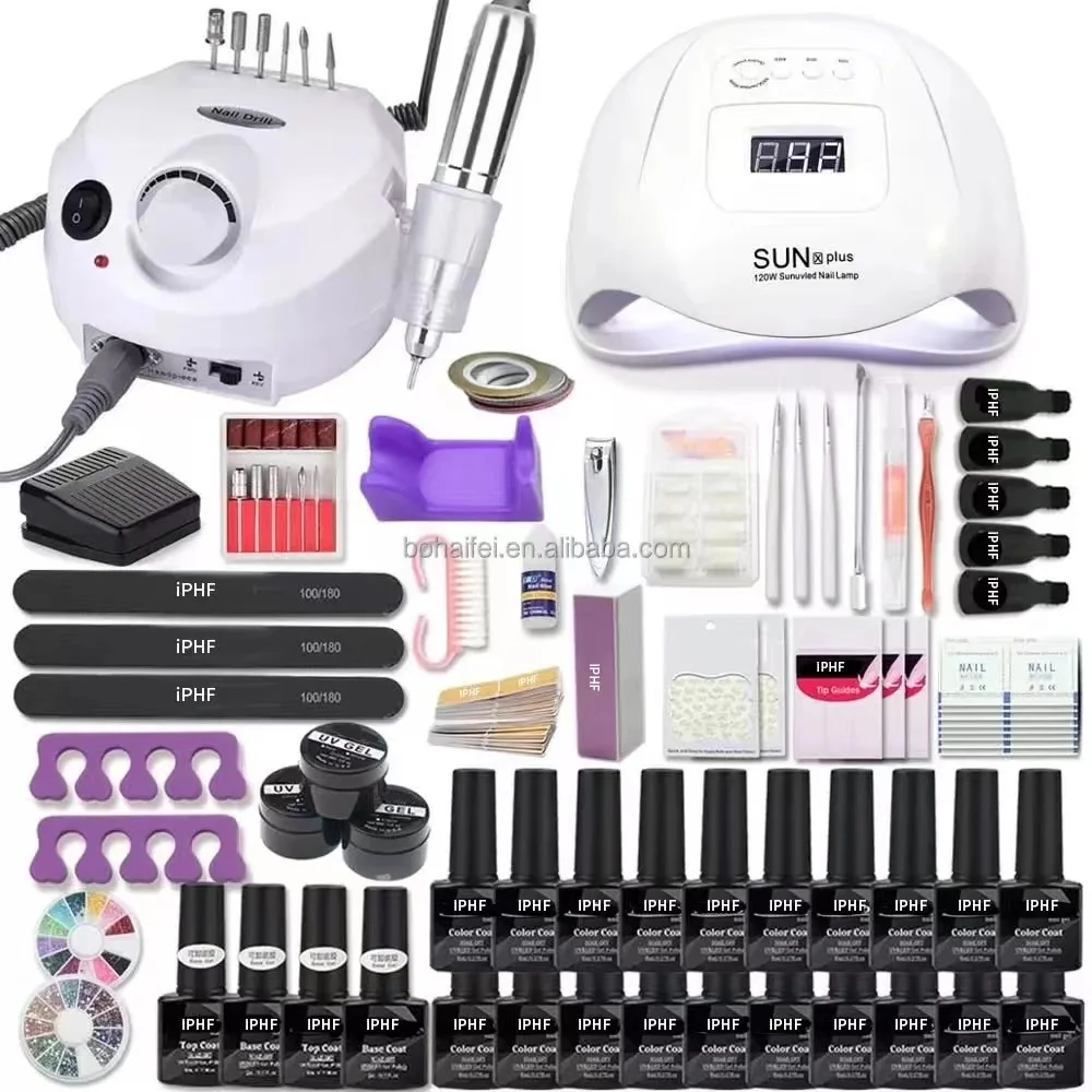 Private Label Nail Art Kits Professional Set Box Professional Gel Nail Polish Kit Uv Gel Nail Polish Set With Manicure Tools
Private Label Nail Art Kits Professional Set Box Professional Gel Nail Polish Kit Uv Gel Nail Polish Set With Manicure Tools