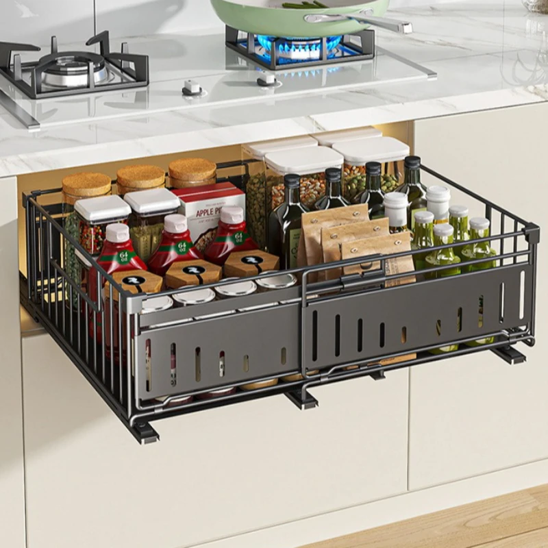 Kitchen telescopic drawer pull basket foldable pull-out rack wardrobe multi-functional storage rack cabinet layered rack
Kitchen telescopic drawer pull basket foldable pull-out rack wardrobe multi-functional storage rack cabinet layered rack