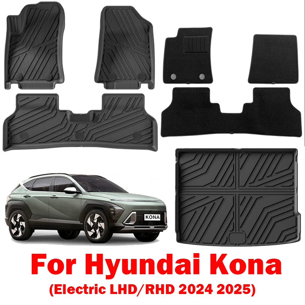 Для Hyundai Kona Electric 2024 2025 TPE Коврики для багажника 3D Автомобильный задний багажник Коврик для багажника Всепогодный коврик с левым рулем и правым рулем
Для Hyundai Kona Electric 2024 2025 TPE Коврики для багажника 3D Автомобильный задний багажник Коврик для багажника Всепогодный коврик с левым рулем и правым рулем