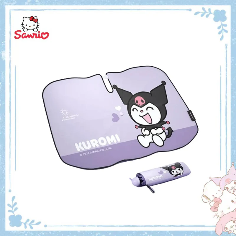 Kawaii Sanrio My Melody Hello Kitty Kuromi зонтик окно автомобиля теплоизоляция солнцезащитный козырек Аниме Фигурка праздничный подарок
Kawaii Sanrio My Melody Hello Kitty Kuromi зонтик окно автомобиля теплоизоляция солнцезащитный козырек Аниме Фигурка праздничный подарок