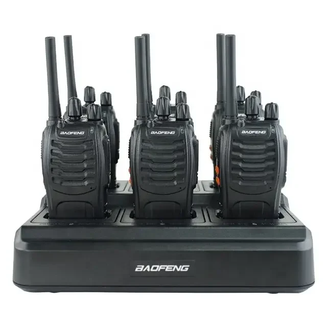 Baofeng 6packed BF-888S Full Set with Earphone 6 Connected Charger Uhf Two Way Radio Handheld Baofeng Walkie Talkie
Baofeng 6packed BF-888S Full Set with Earphone 6 Connected Charger Uhf Two Way Radio Handheld Baofeng Walkie Talkie