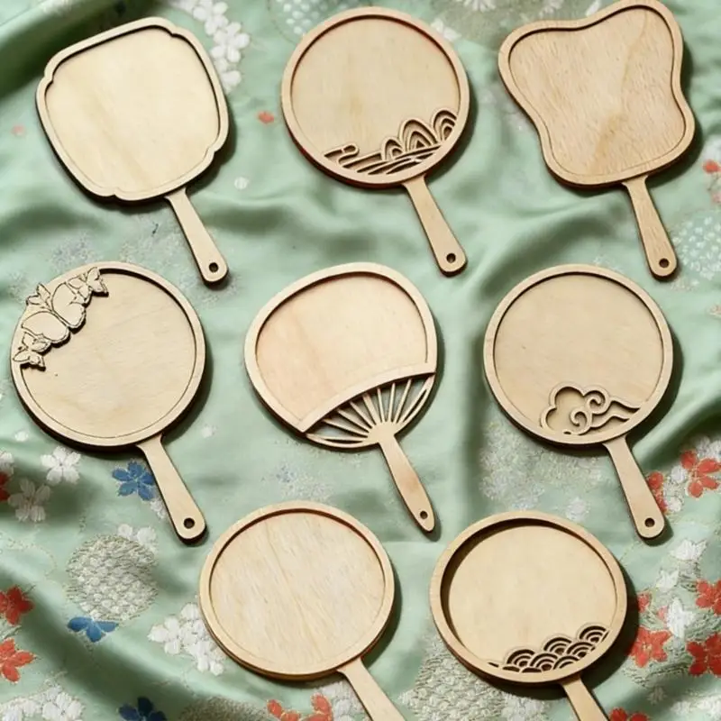 10Pcs Unpainted Wooden Handheld Fan Unfinished Wooden Fan Cutout For Art Painting And Classroom Art Project 37JD
10Pcs Unpainted Wooden Handheld Fan Unfinished Wooden Fan Cutout For Art Painting And Classroom Art Project 37JD