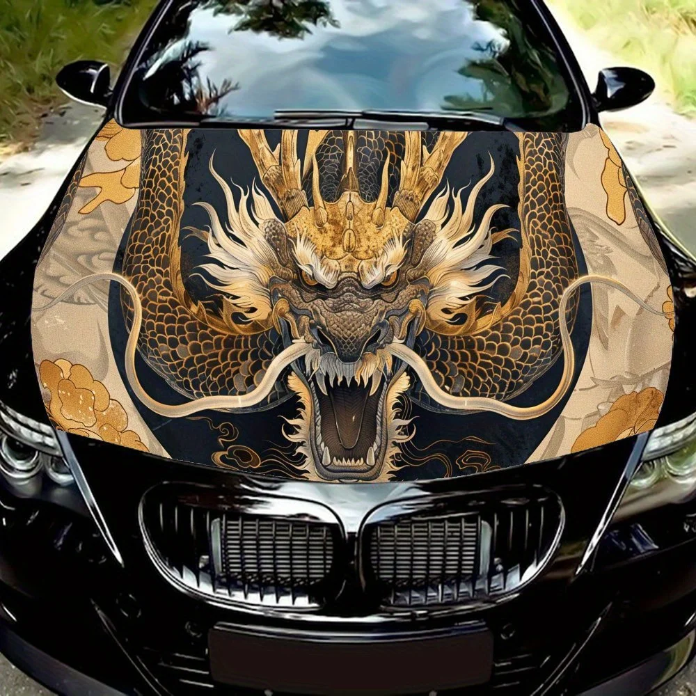 Жестокий и злийтый золотой дракон, крутая наклейка на капот автомобиля, водонепроницаемая пленка для кузова из ПВХ, легко отрывается и прочная, подходит для изысканного использования.
Жестокий и злийтый золотой дракон, крутая наклейка на капот автомобиля, водонепроницаемая пленка для кузова из ПВХ, легко отрывается и прочная, подходит для изысканного использования.