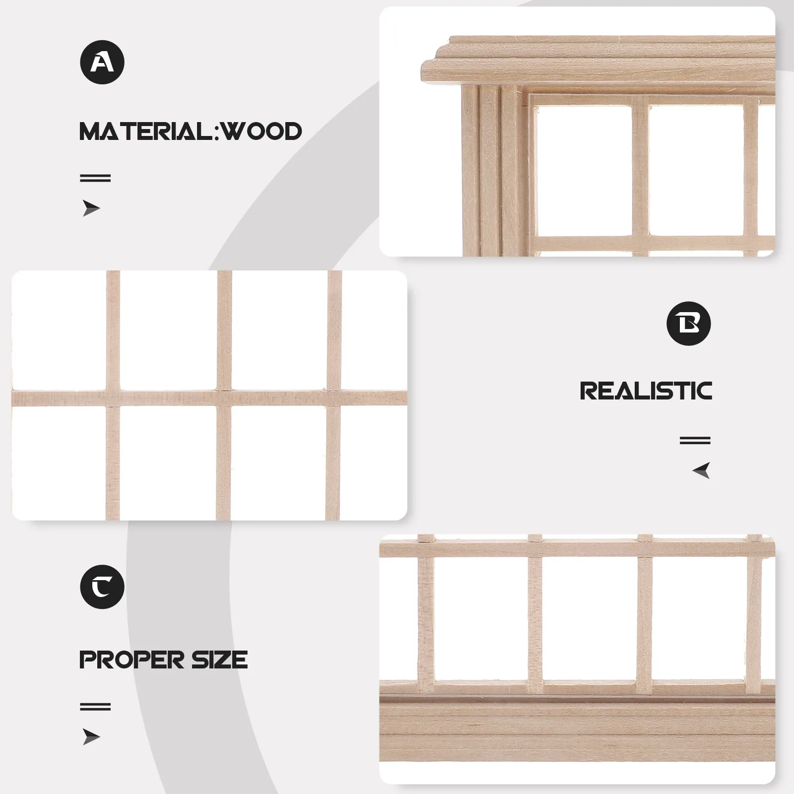 Миниатюрная деревянная пустая оконная рамка для кукольного домика, декор, аксессуар для мебели своими руками, украшение для маленького домика, для ролевых игр
Миниатюрная деревянная пустая оконная рамка для кукольного домика, декор, аксессуар для мебели своими руками, украшение для маленького домика, для ролевых игр