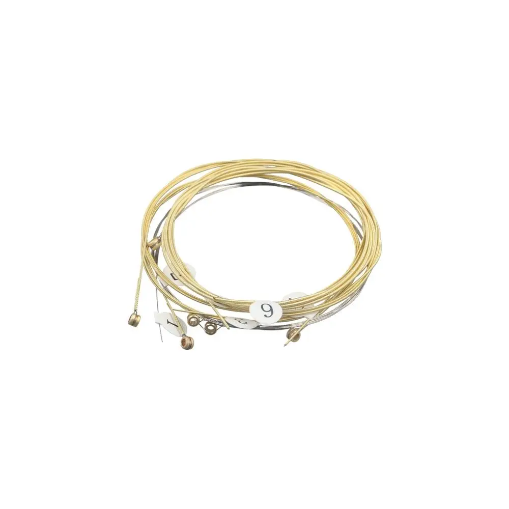 Premium Brass Folk Guitar Strings Enhanced Sound Hexagonal Steel Core Guitar Brass String Enhanced Durability Universal
Premium Brass Folk Guitar Strings Enhanced Sound Hexagonal Steel Core Guitar Brass String Enhanced Durability Universal