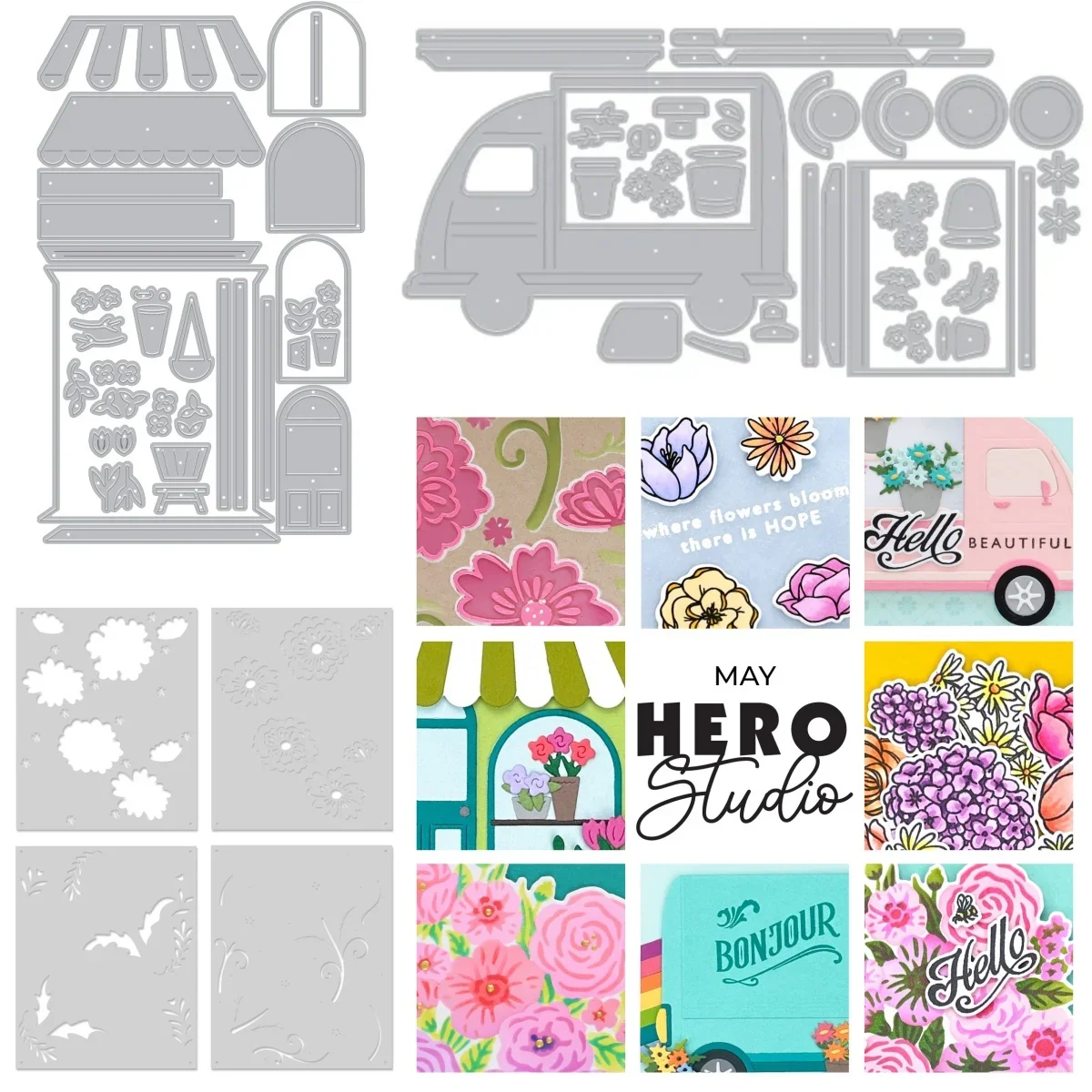 Truck Booth Metal Cutting Dies Flowers Stencil DIY Decorating Scrapbook Paper Card Album Embossing Craft Cut Die 2025 Summer
Truck Booth Metal Cutting Dies Flowers Stencil DIY Decorating Scrapbook Paper Card Album Embossing Craft Cut Die 2025 Summer