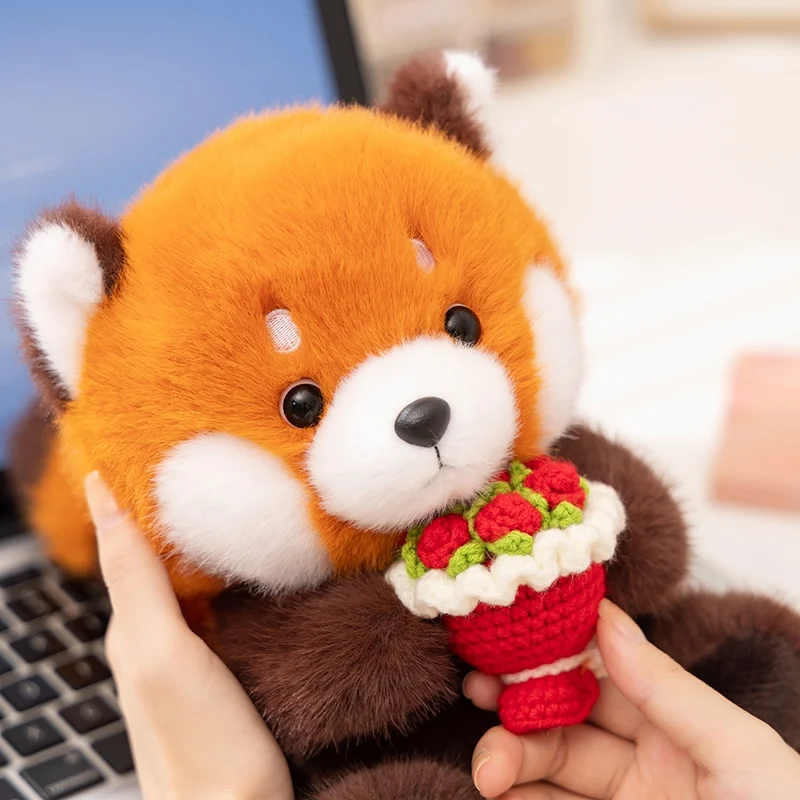 Adorable Red Raccoon Groundhog Bouquet Series Animals Plush Toys Sitting Posture Long Tail Sleep Baby Comfort Christmas Gifts
Adorable Red Raccoon Groundhog Bouquet Series Animals Plush Toys Sitting Posture Long Tail Sleep Baby Comfort Christmas Gifts