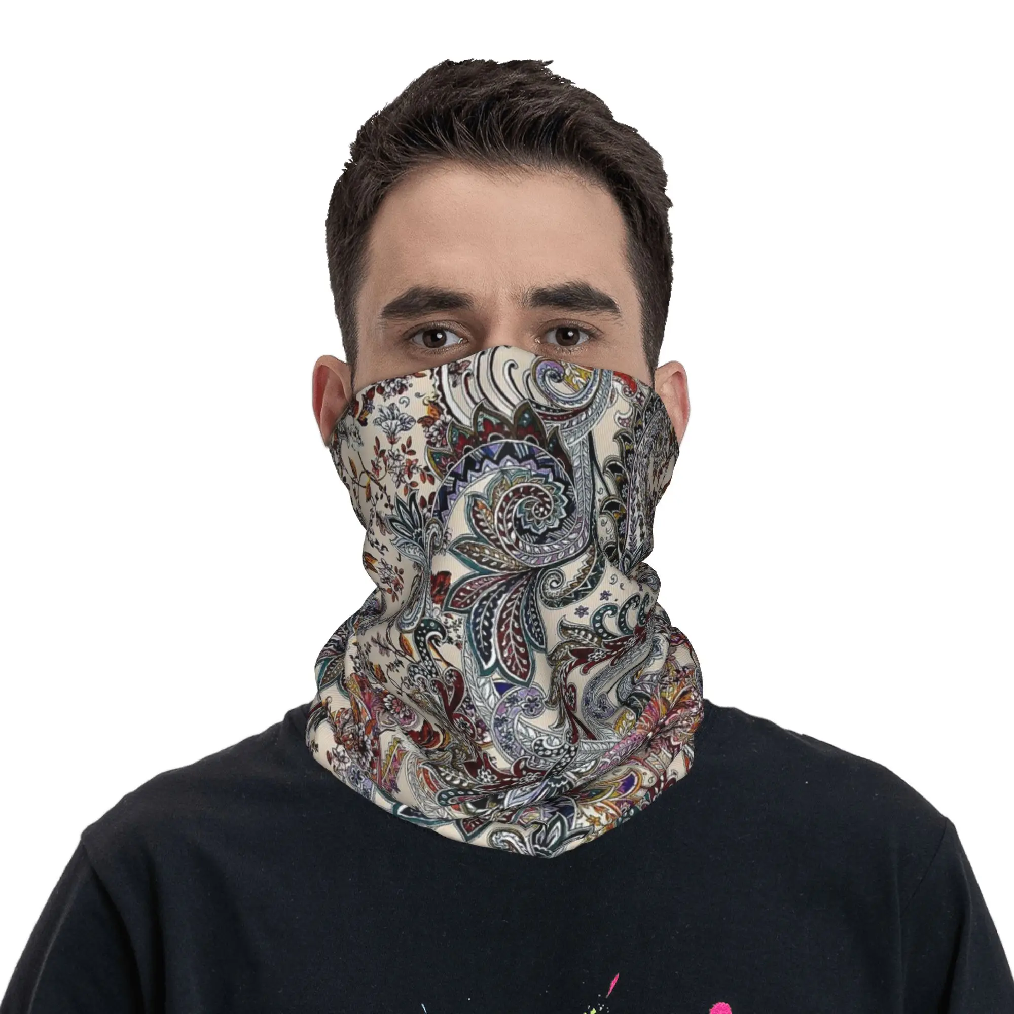 Fashion Paisley Digital Printed Bandana Neck Cover Printed Mask Scarf Headwear Outdoor Sports for Men Women Adult Breathable
Fashion Paisley Digital Printed Bandana Neck Cover Printed Mask Scarf Headwear Outdoor Sports for Men Women Adult Breathable
