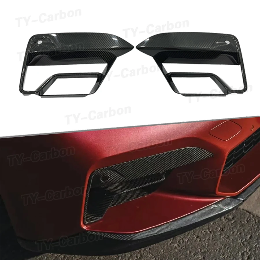Carbon Fiber Front Fog Lamp Air Vent BodyKits Trims for BMW F90 M5 LCI 2021-2025 Front Bumper Air Vent Car Accessories
Carbon Fiber Front Fog Lamp Air Vent BodyKits Trims for BMW F90 M5 LCI 2021-2025 Front Bumper Air Vent Car Accessories