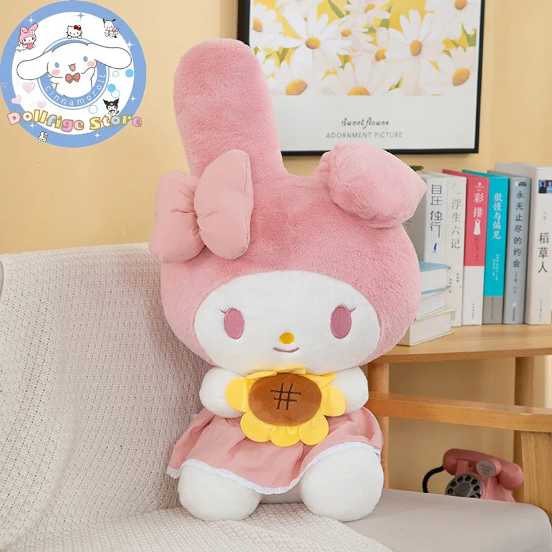 Новинка Sanrio мультфильм Подсолнух Kuromi моя мелодия плюшевая игрушка подушка коллекция мягкая набивная кукла украшение для комнаты милый подарок для детей
Новинка Sanrio мультфильм Подсолнух Kuromi моя мелодия плюшевая игрушка подушка коллекция мягкая набивная кукла украшение для комнаты милый подарок для детей