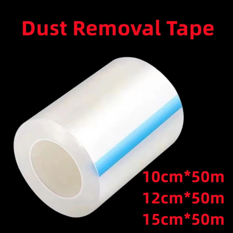 Transparent Dust Remover Adhesive Tape For Phone Camera Tablet Watch Screen Protecting Dust Cleaning Film Tape 10/12/15cm*50m
Transparent Dust Remover Adhesive Tape For Phone Camera Tablet Watch Screen Protecting Dust Cleaning Film Tape 10/12/15cm*50m