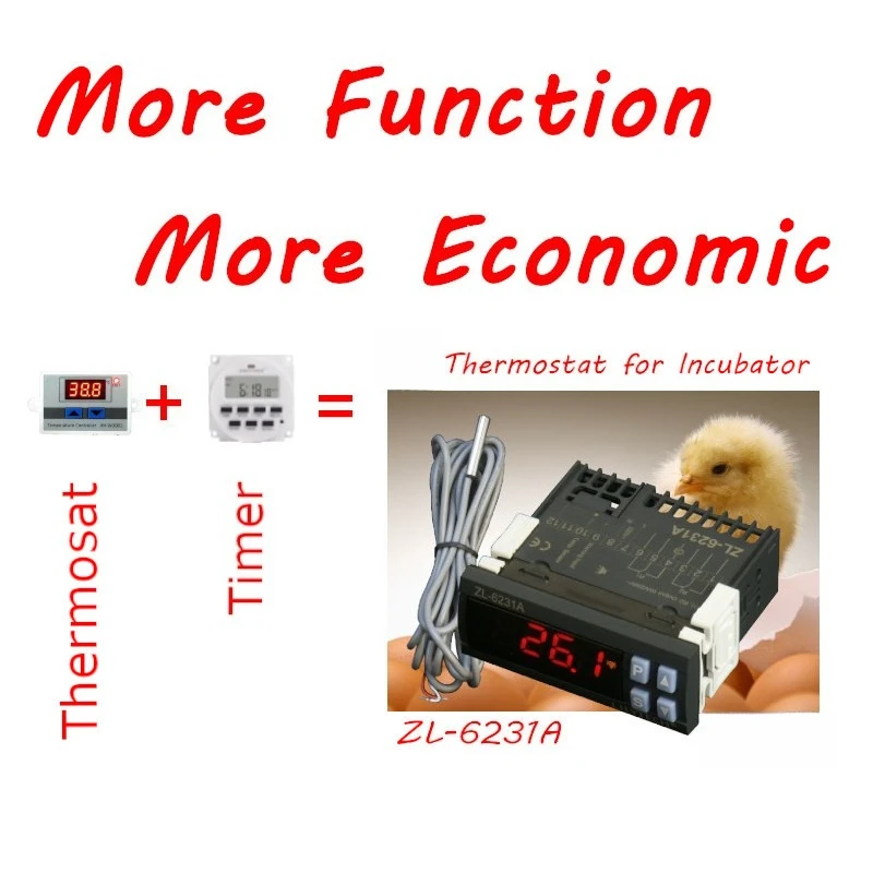 Инкубатор ZL-6231A с таймером и контролем температуры и влажности — это компактное и портативное устройство с точными показаниями.
Инкубатор ZL-6231A с таймером и контролем температуры и влажности — это компактное и портативное устройство с точными показаниями.