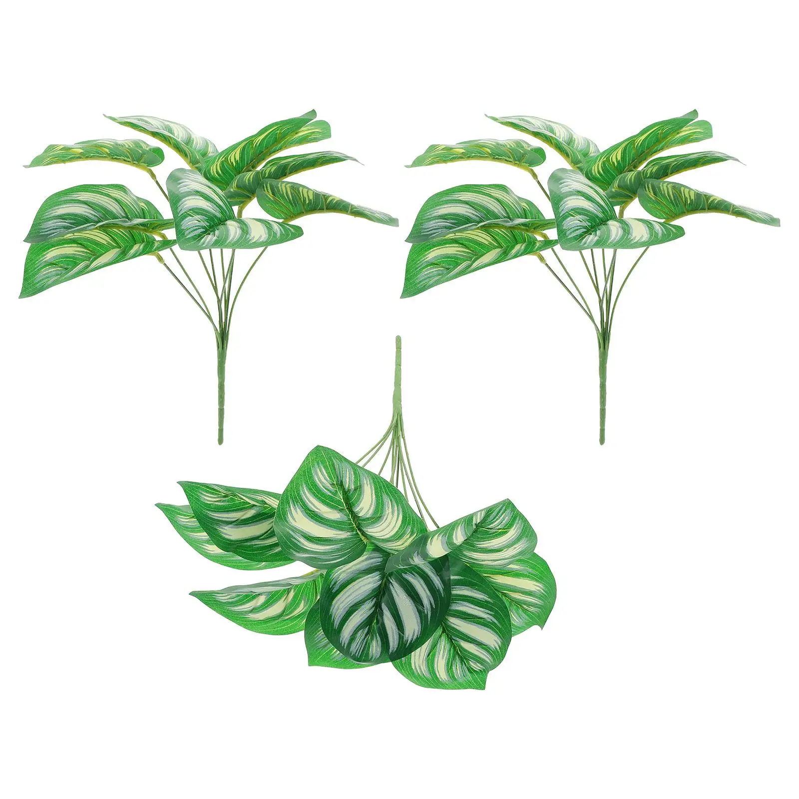 3 Pcs Simulated Turtle Leaf Natural Home Decor Green Artificial Leaves for Crafts Banquet
3 Pcs Simulated Turtle Leaf Natural Home Decor Green Artificial Leaves for Crafts Banquet