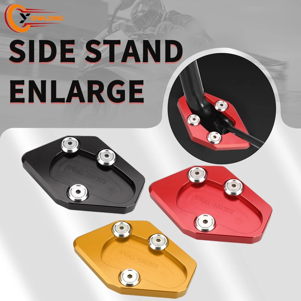 NEW Motorcycle For Yamaha TMAX530 XP530 2015-2016 TMAX530 2012-2016 Kickstand Side Stand Plate Pad Enlarge Extension Accessories
NEW Motorcycle For Yamaha TMAX530 XP530 2015-2016 TMAX530 2012-2016 Kickstand Side Stand Plate Pad Enlarge Extension Accessories