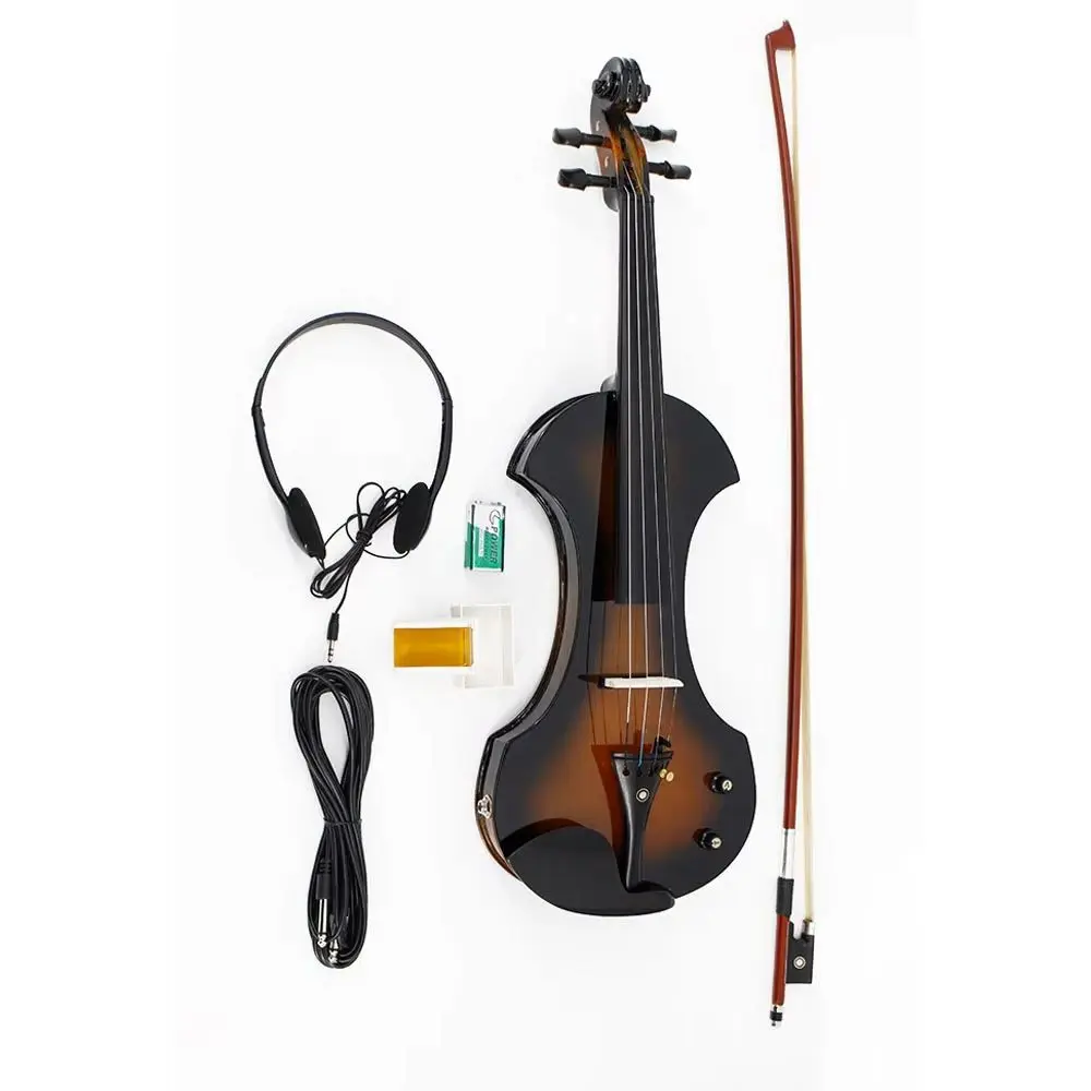 4/4 Size With Case Bow Strings For Beginner Students Advanced Solid Wood Electric Violin with Case Bow
4/4 Size With Case Bow Strings For Beginner Students Advanced Solid Wood Electric Violin with Case Bow