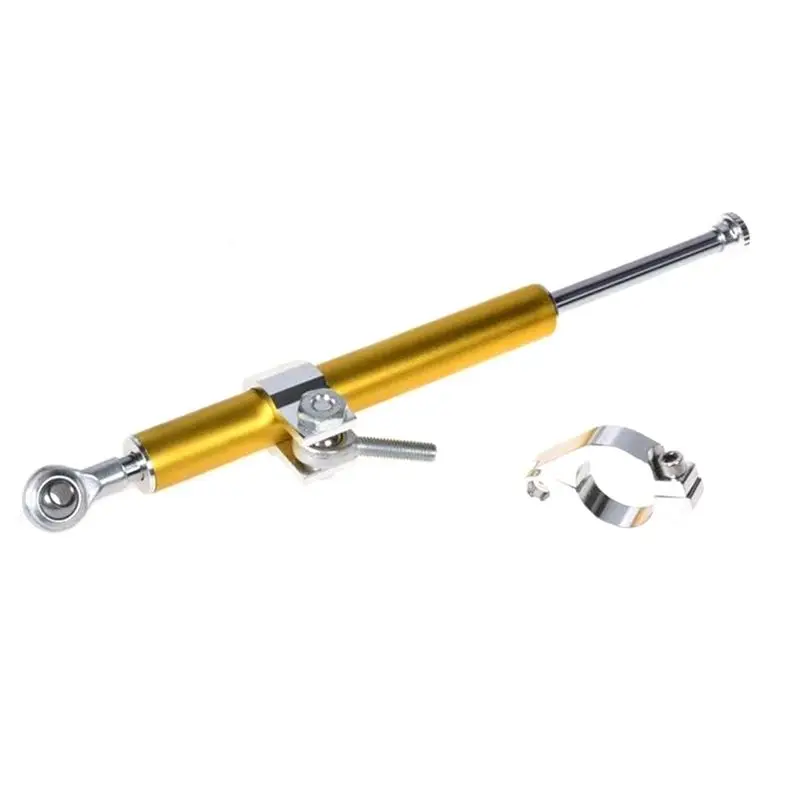 A48P-Universal Motorcycle Steering Damper Stabilizer 330MM-Direction Safety Control Shock Absorber Gold
A48P-Universal Motorcycle Steering Damper Stabilizer 330MM-Direction Safety Control Shock Absorber Gold