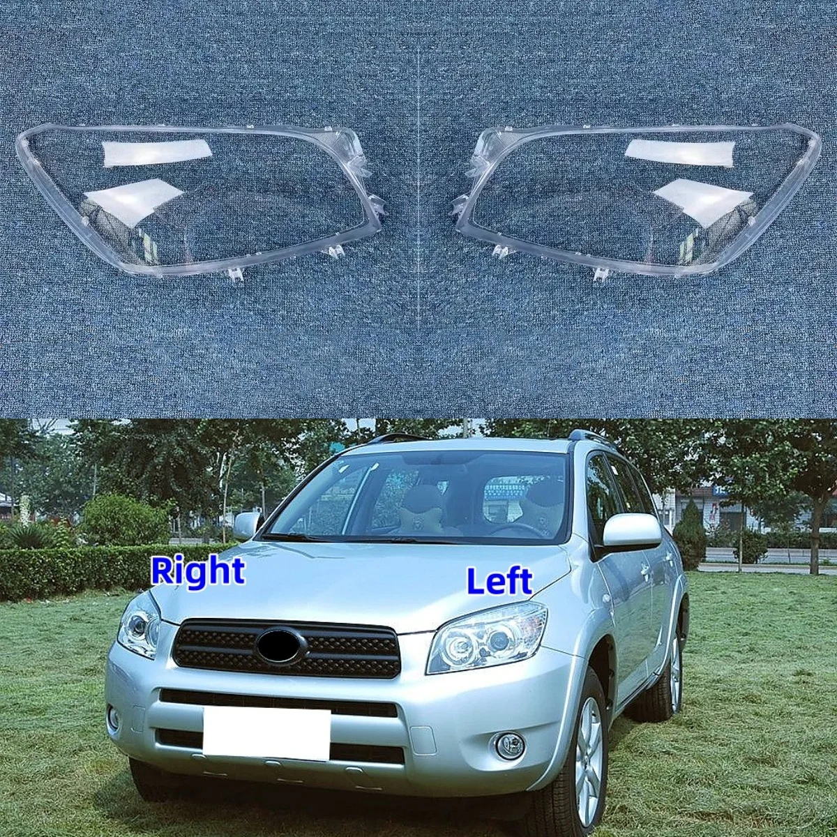 For Toyota RAV 4 RAV4 2005 2006 2007 2008 Front Headlight Cover Transparent Lampshade Headlamp Light shade Lens Glass Lamp Shell
For Toyota RAV 4 RAV4 2005 2006 2007 2008 Front Headlight Cover Transparent Lampshade Headlamp Light shade Lens Glass Lamp Shell