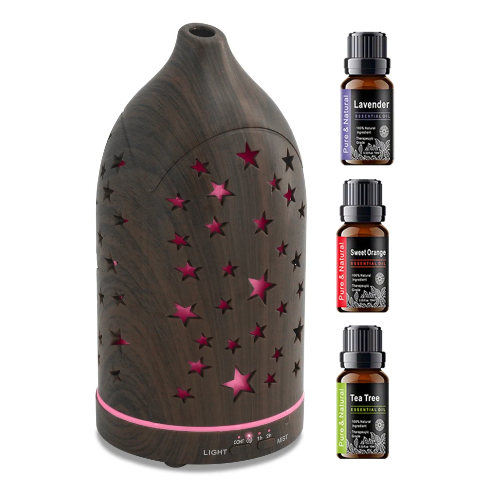 Star Hollow Diffuser 7 Color Changing LED Lights, Whisper Quiet Essential Oil Diffuser, Safe BPA-Free, Stylish Aromatherapy for
Star Hollow Diffuser 7 Color Changing LED Lights, Whisper Quiet Essential Oil Diffuser, Safe BPA-Free, Stylish Aromatherapy for