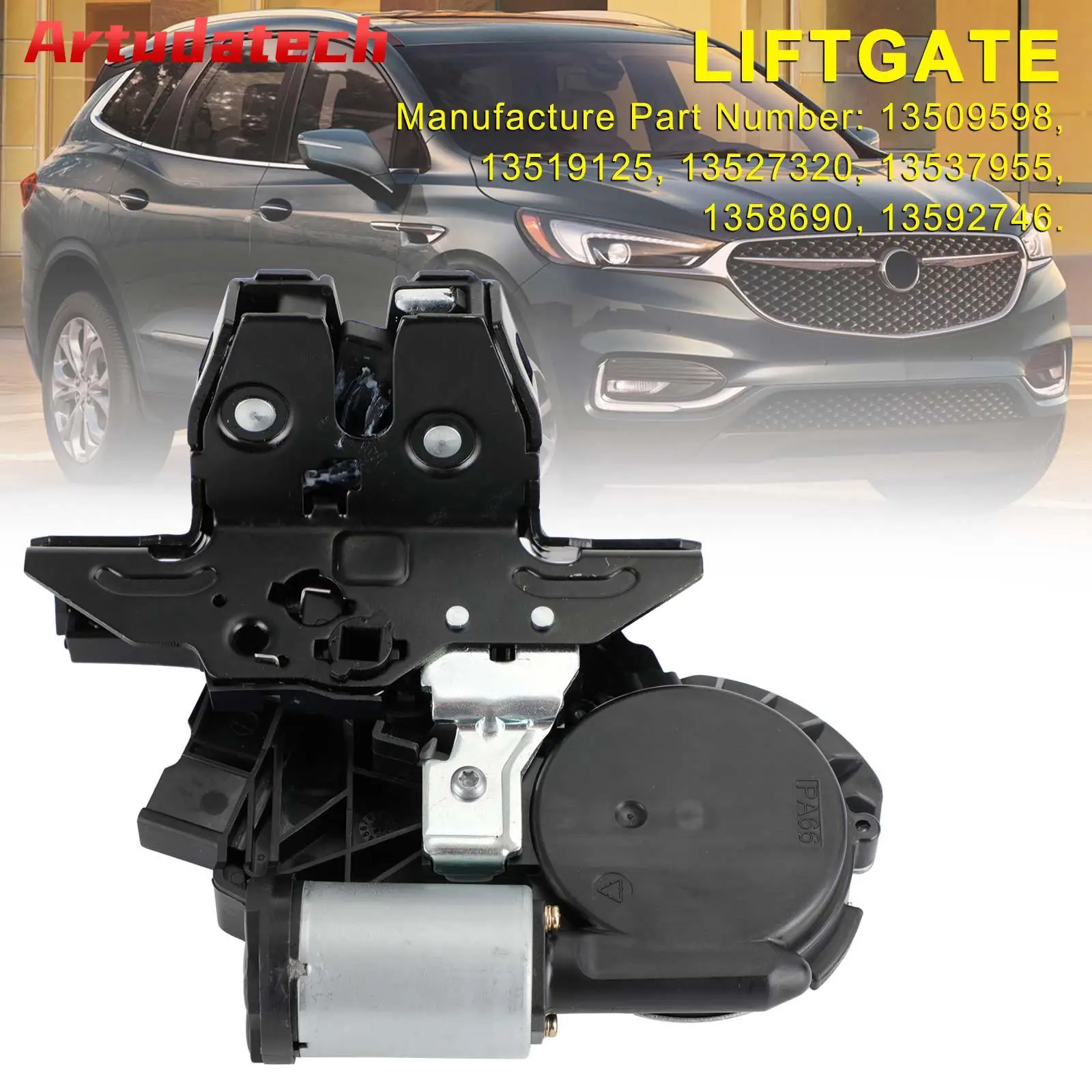 Artudatech Rear Tailgate Lock Latch fit For Chevrolet Equinox Suburban Tahoe Traverse 2015-2020 Car Accessories
Artudatech Rear Tailgate Lock Latch fit For Chevrolet Equinox Suburban Tahoe Traverse 2015-2020 Car Accessories