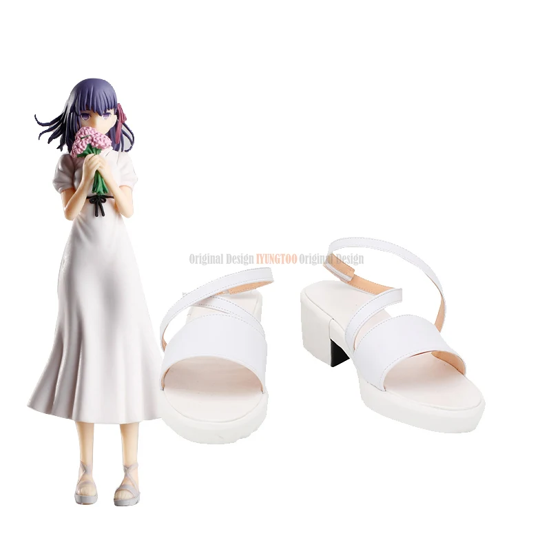 Sakura Matou Shoes Cosplay Fate Stay Night Sakura Cosplay Shoes White Sandals Custom Made
Sakura Matou Shoes Cosplay Fate Stay Night Sakura Cosplay Shoes White Sandals Custom Made