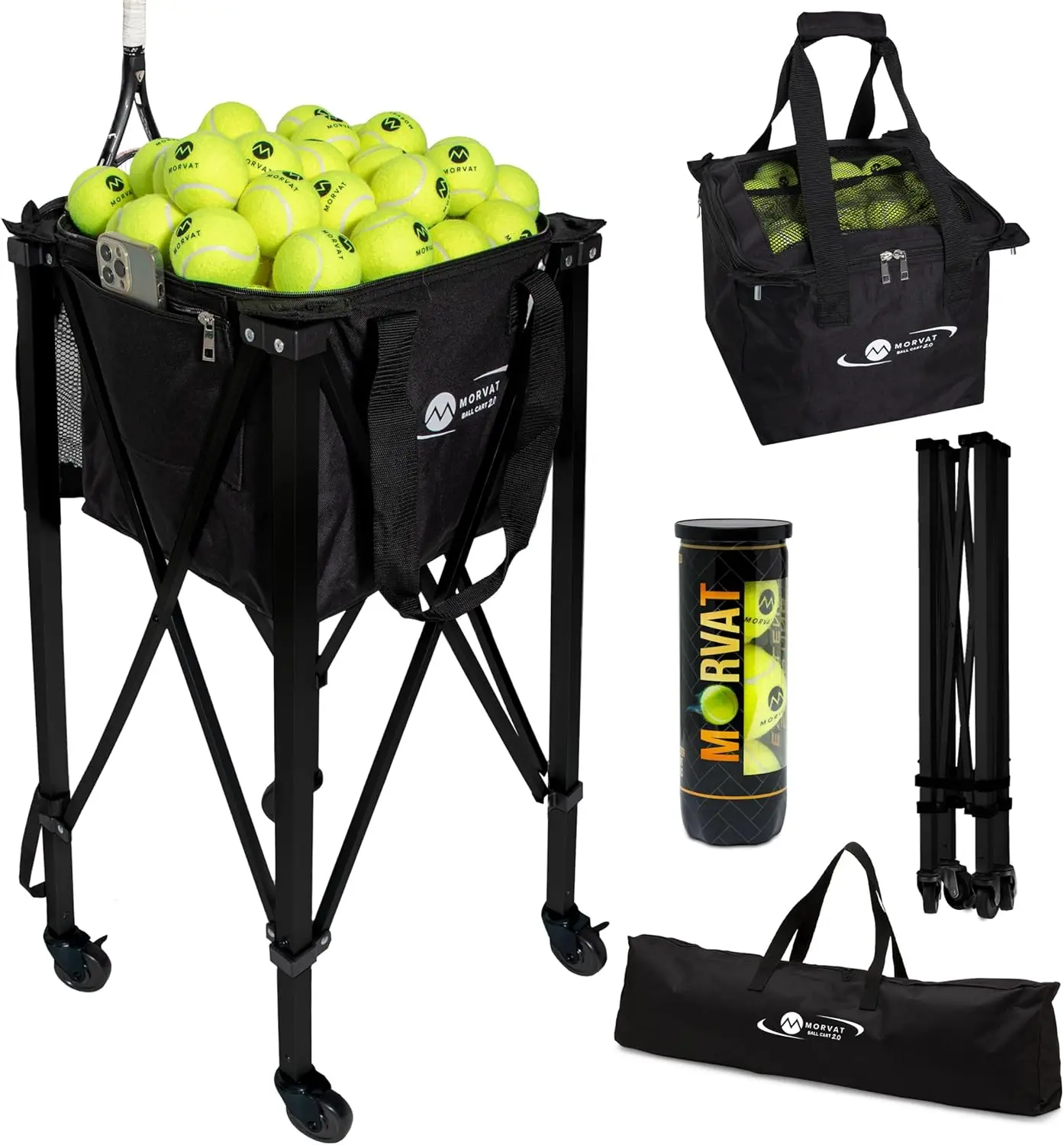 Professional Tennis Pickle Ball Hopper Holds 165 Balls Heavy Duty Pro Sports Practice Cart Foldable Portable Compact
Professional Tennis Pickle Ball Hopper Holds 165 Balls Heavy Duty Pro Sports Practice Cart Foldable Portable Compact