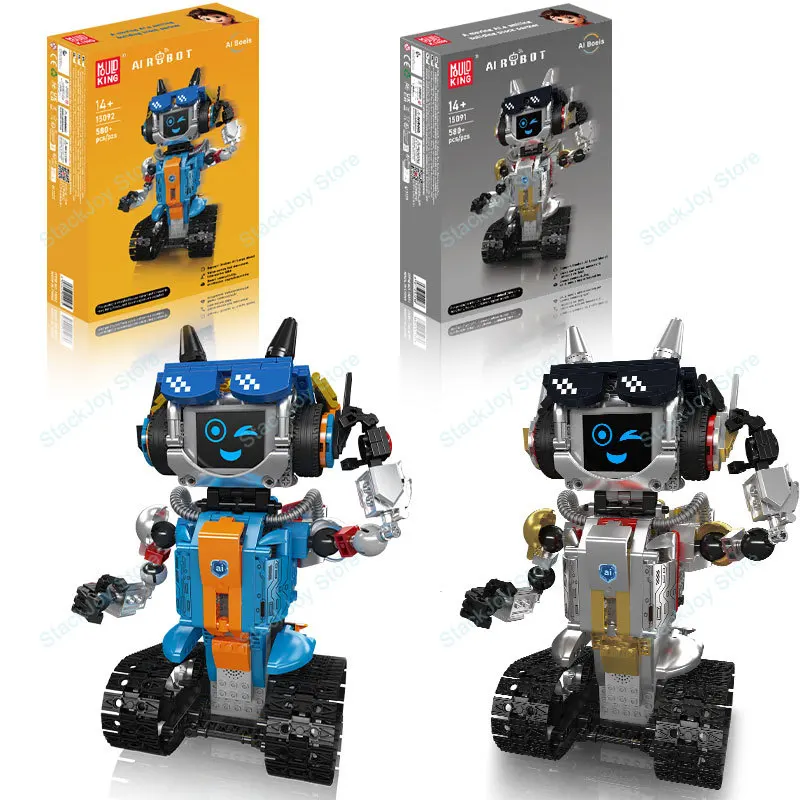 Mould King AI Robot Series Smart Interactive Building Blocks Remote Control MOC Bricks Set Educational DIY Assembly Kids Toys
Mould King AI Robot Series Smart Interactive Building Blocks Remote Control MOC Bricks Set Educational DIY Assembly Kids Toys