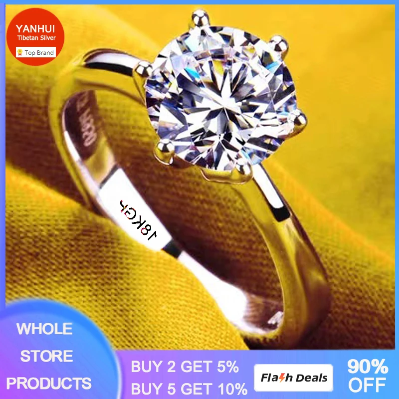 Big Promotion Authentic Tibetan Silver Rings Luxury 3 Layer White Gold Plated Wedding Band Fine Jewelry Zircon Rings for Women
Big Promotion Authentic Tibetan Silver Rings Luxury 3 Layer White Gold Plated Wedding Band Fine Jewelry Zircon Rings for Women