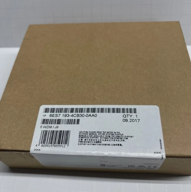 Brand New 6ES7 193-4CB30-0AA0 6ES7193-4CB30-0AA0 {Warehouse stock} 1 Year Warranty Fast Delivey
Brand New 6ES7 193-4CB30-0AA0 6ES7193-4CB30-0AA0 {Warehouse stock} 1 Year Warranty Fast Delivey