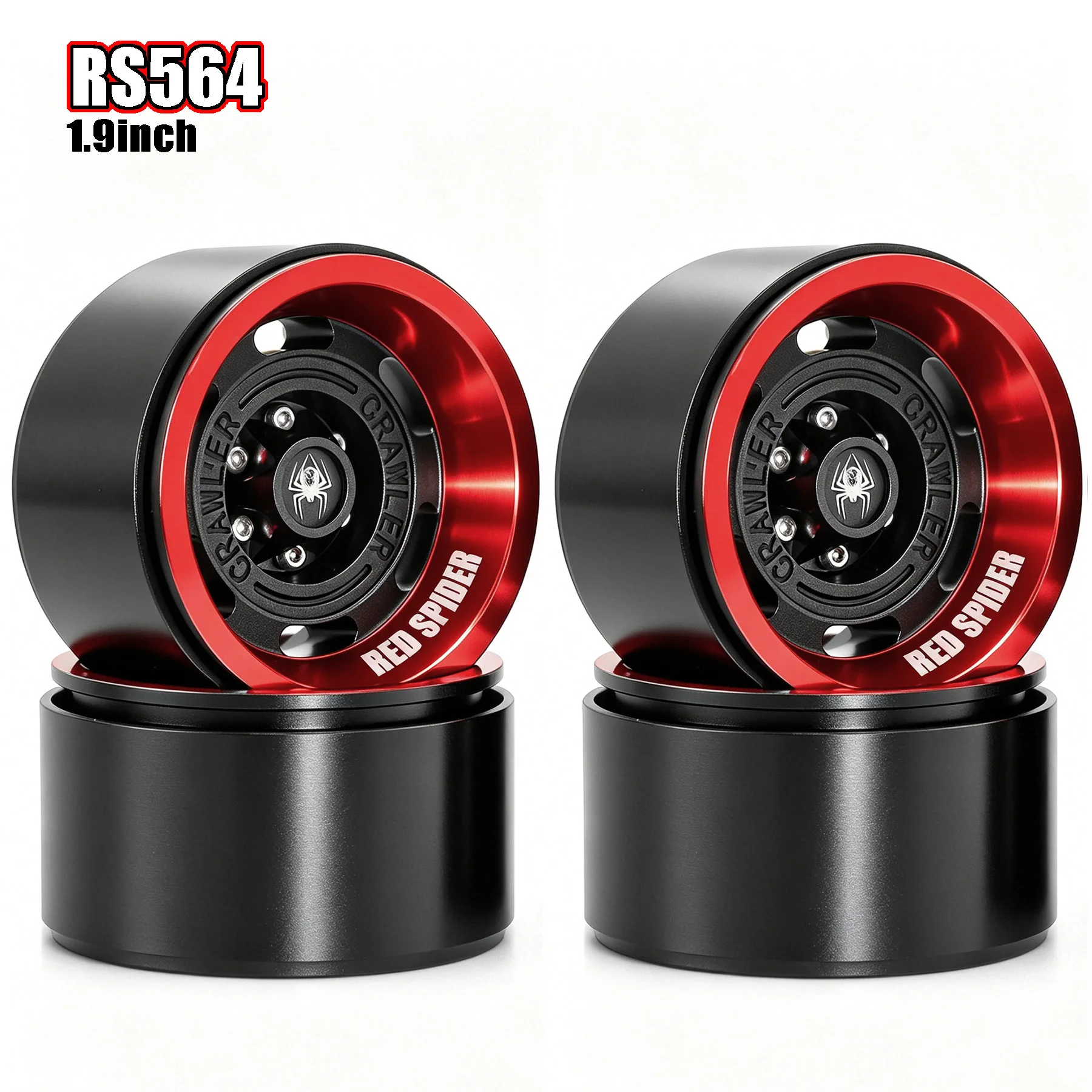 1.9 Beadlock Wheel Rims (4PCS) Aluminum Alloy 1.9''Wheel Hub for 1:10 RC Crawler Axial SCX10 90046 SCX10 Tamiya CC01 D90 D110
1.9 Beadlock Wheel Rims (4PCS) Aluminum Alloy 1.9''Wheel Hub for 1:10 RC Crawler Axial SCX10 90046 SCX10 Tamiya CC01 D90 D110