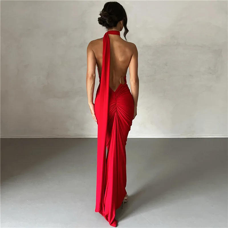 Sexy Bal Evening Dr Faionable Trendy Women's Long Waist-Cinching Bodycon Gown V-Ne Svel Polyester Summer
Sexy Bal Evening Dr Faionable Trendy Women's Long Waist-Cinching Bodycon Gown V-Ne Svel Polyester Summer