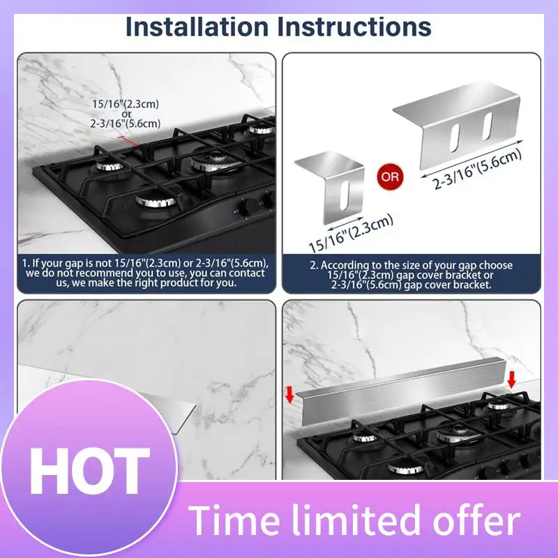 B69C 30Inch Slide-In Range Rear Filler Kit,Stovegap Filler Strip, Stainless Steel Backsplash For Stove, Stove Trim Kit
B69C 30Inch Slide-In Range Rear Filler Kit,Stovegap Filler Strip, Stainless Steel Backsplash For Stove, Stove Trim Kit