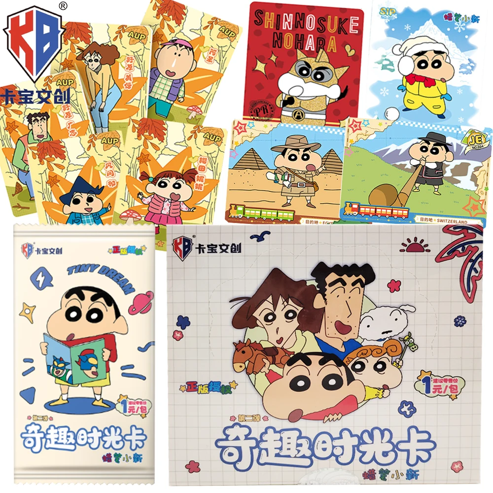 Новые оригинальные карточки KABAO «Креяон Шин-чан: Веселое время» для мальчиков и девочек, с милыми, яркими и популярными персонажами, изысканные карточки-штампы, игрушки, подарки
Новые оригинальные карточки KABAO «Креяон Шин-чан: Веселое время» для мальчиков и девочек, с милыми, яркими и популярными персонажами, изысканные карточки-штампы, игрушки, подарки