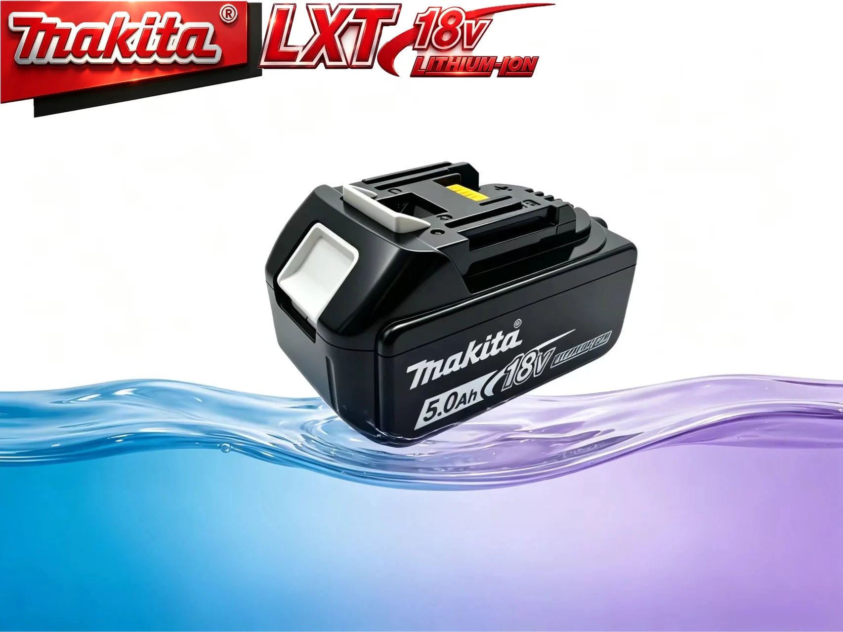 Makita BL1860B 18V 6.0Ah LXT Battery with Over-Discharge Protection for Makita BL1850B BL1840B BL1830B Power Tool Batteries
Makita BL1860B 18V 6.0Ah LXT Battery with Over-Discharge Protection for Makita BL1850B BL1840B BL1830B Power Tool Batteries