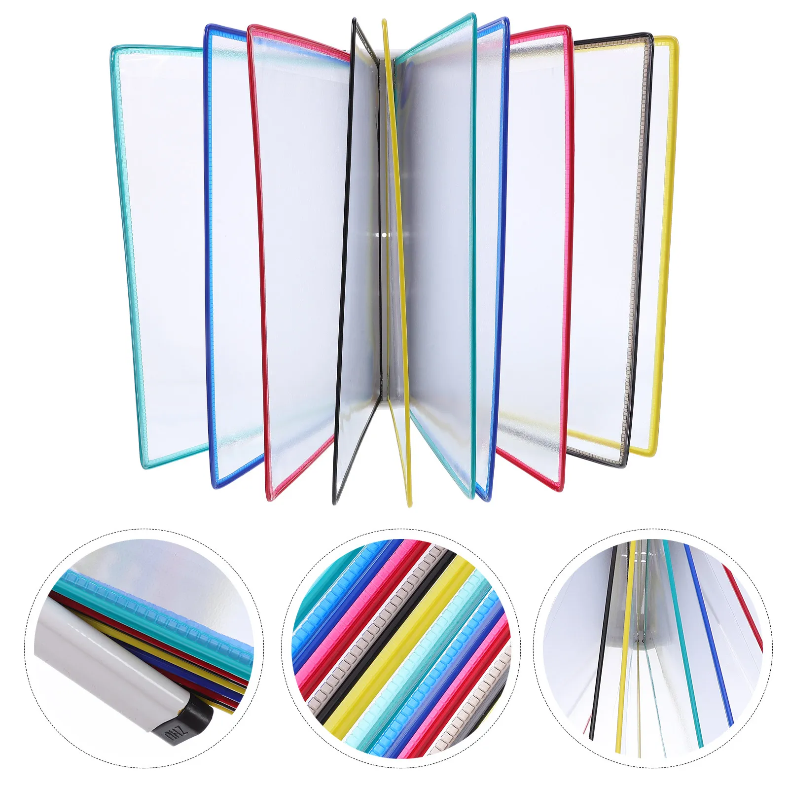 Wall-Mounted A4 Literature Holder 10 Page Folder Rack Sturdy Iron PVC Construction Easy Install Space Saving File Organizer
Wall-Mounted A4 Literature Holder 10 Page Folder Rack Sturdy Iron PVC Construction Easy Install Space Saving File Organizer