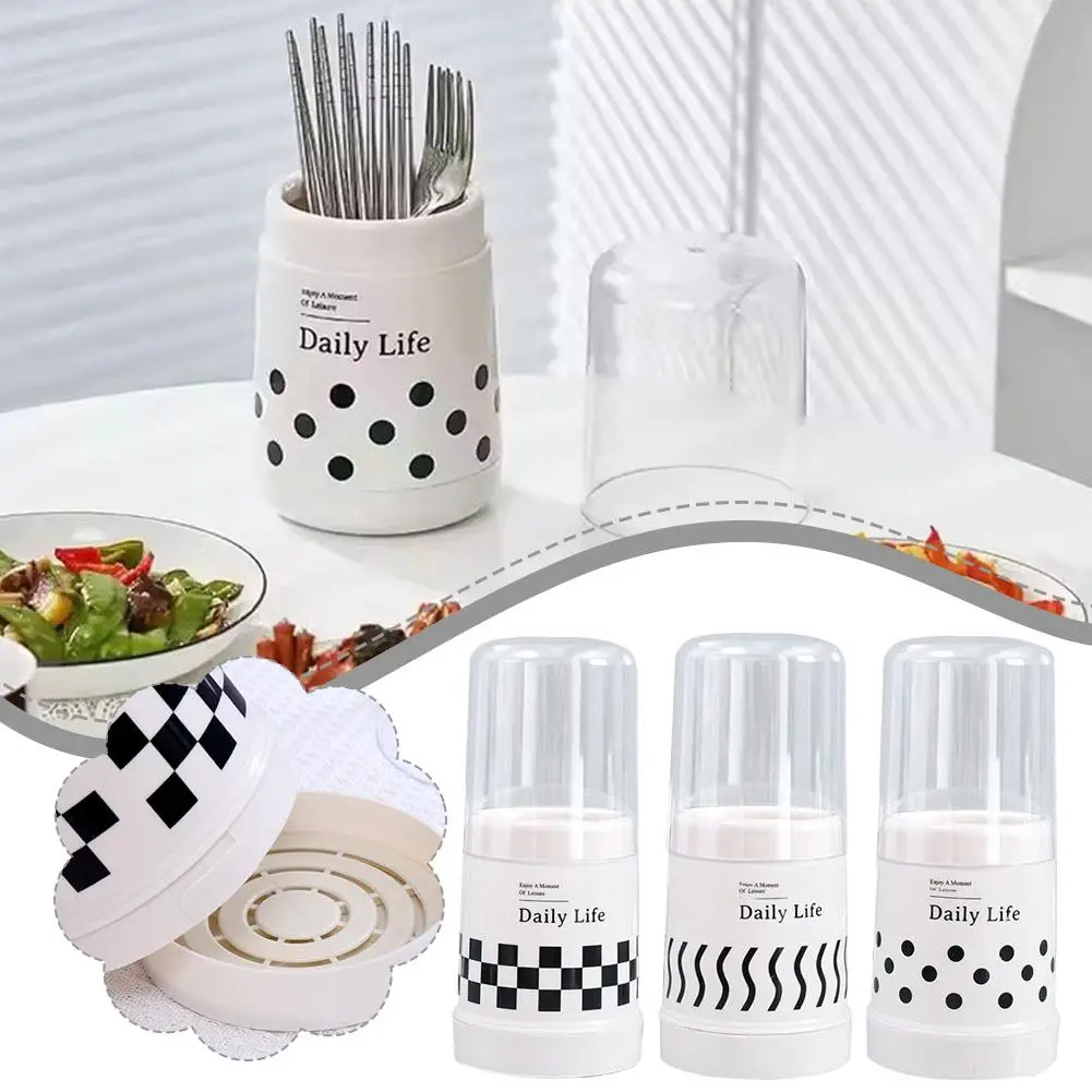 Drain Chopstick Holder With Lid Anti-dust Draining Storage Drainer Holder Spoon Kitchen Accessories Chopstick G7Z1
Drain Chopstick Holder With Lid Anti-dust Draining Storage Drainer Holder Spoon Kitchen Accessories Chopstick G7Z1