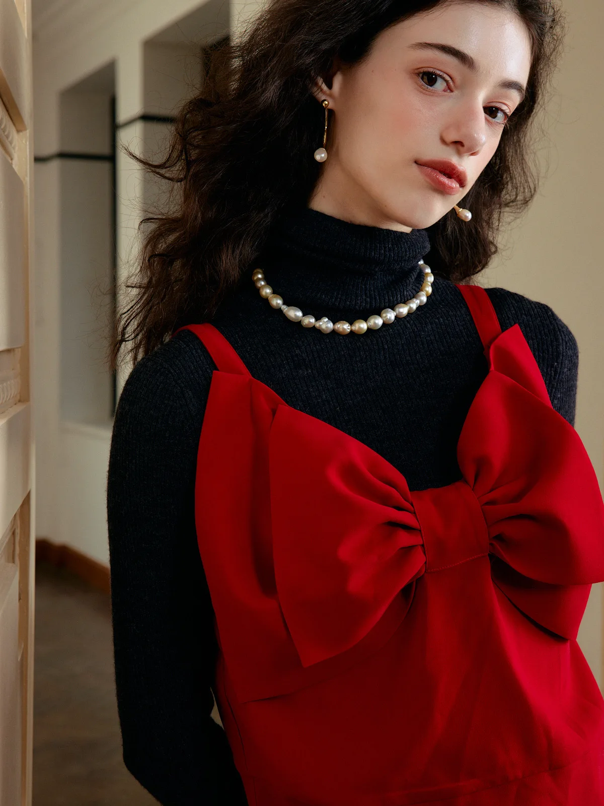 Te by FrigidOrg Double Layer Cisas Red Knot Decorated Vest Women's Summer Casual Polyester Fiber Vest
Te by FrigidOrg Double Layer Cisas Red Knot Decorated Vest Women's Summer Casual Polyester Fiber Vest