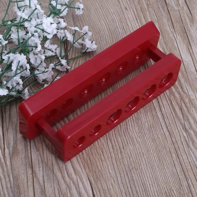 2025 New 1pcTest Tube Holder 6 Hole Plastic Rack Red Stand Burette Stand Shelf Laboratory
2025 New 1pcTest Tube Holder 6 Hole Plastic Rack Red Stand Burette Stand Shelf Laboratory