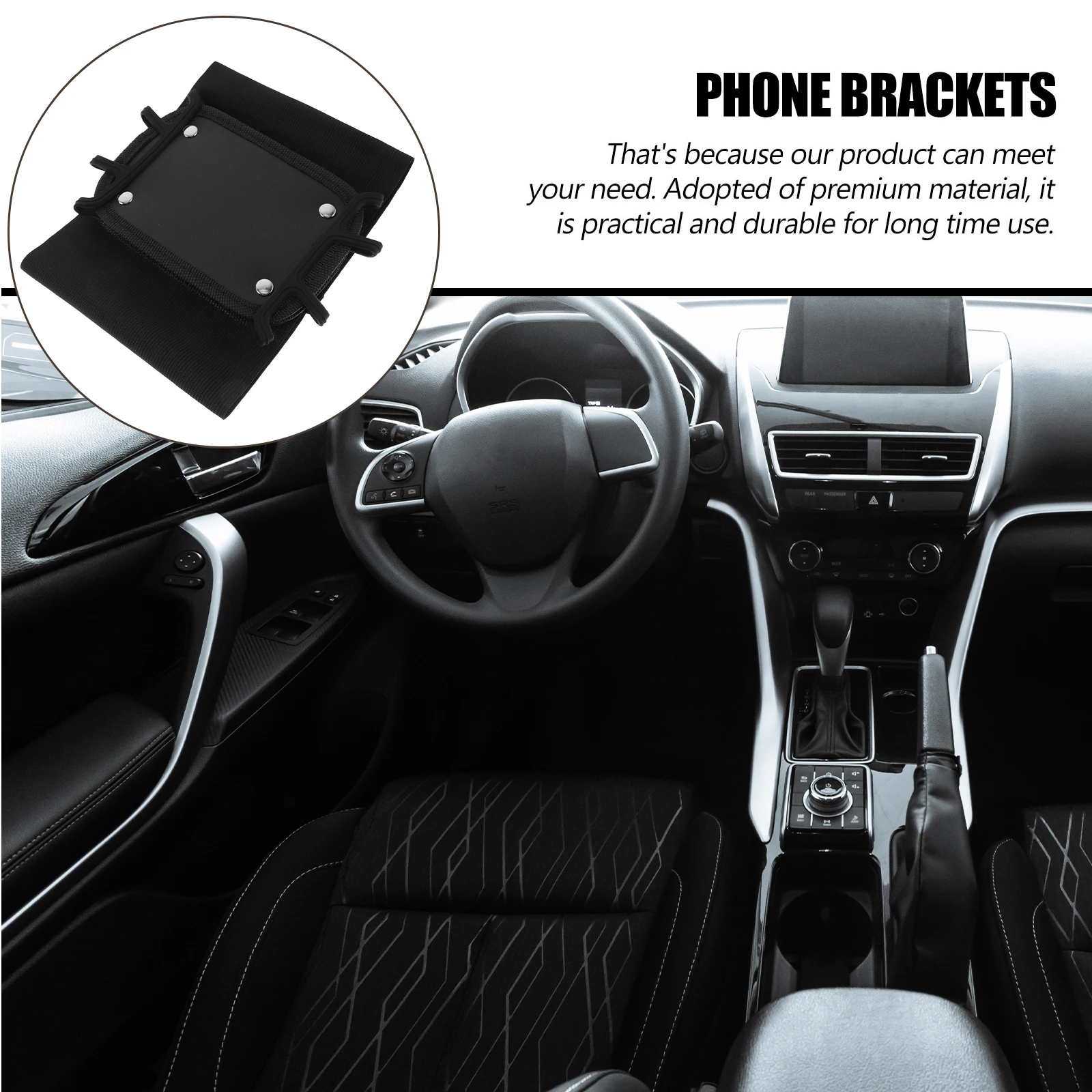 Car Tablet Holder Adjustable Rotatable Headrest Mount Easy Install Hook Loop Strap Durable Nylon Silicone Car Tablet Mount 
Car Tablet Holder Adjustable Rotatable Headrest Mount Easy Install Hook Loop Strap Durable Nylon Silicone Car Tablet Mount