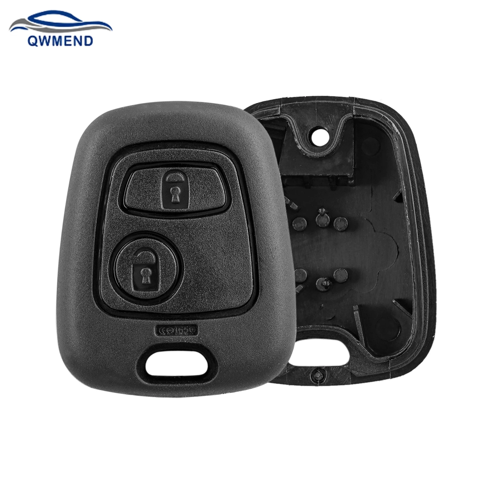 QWMEND 2 Buttons Car Key Shell Fob For Peugeot Replacement Remote Key Case Cover For Citroen without Blade
QWMEND 2 Buttons Car Key Shell Fob For Peugeot Replacement Remote Key Case Cover For Citroen without Blade