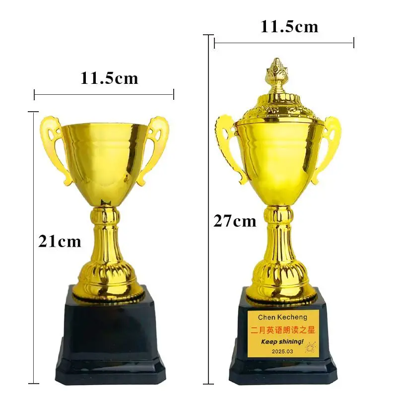 Children's trophy school sports meeting custom-made metal awarding dance competition football basketball gold, silver, bronze
Children's trophy school sports meeting custom-made metal awarding dance competition football basketball gold, silver, bronze
