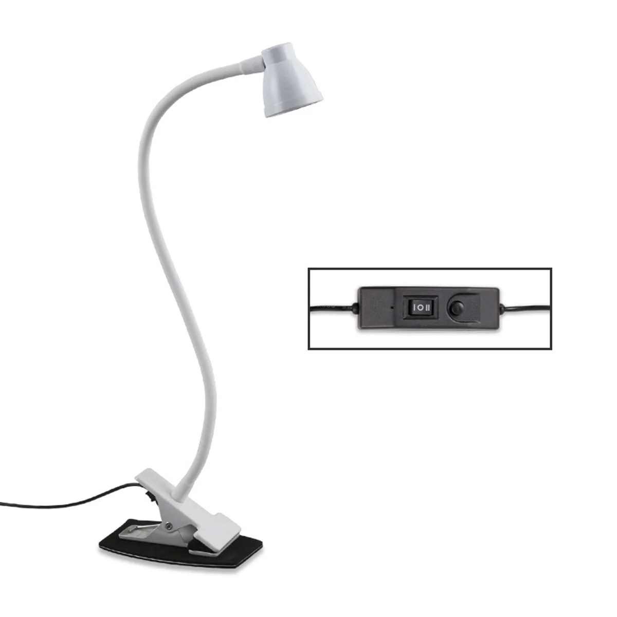 3W Led Clip Desk Lamp Eye-Care Adjustable Gooseneck Reading 3 Color Modes Soft Lighting Laptop Stand Clip Table White Light
3W Led Clip Desk Lamp Eye-Care Adjustable Gooseneck Reading 3 Color Modes Soft Lighting Laptop Stand Clip Table White Light