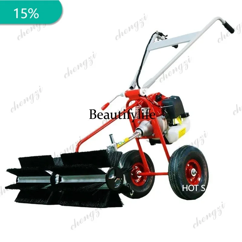 A172 Hand-pushed grass brush machine for artificial turf football field small grass brush machine
A172 Hand-pushed grass brush machine for artificial turf football field small grass brush machine