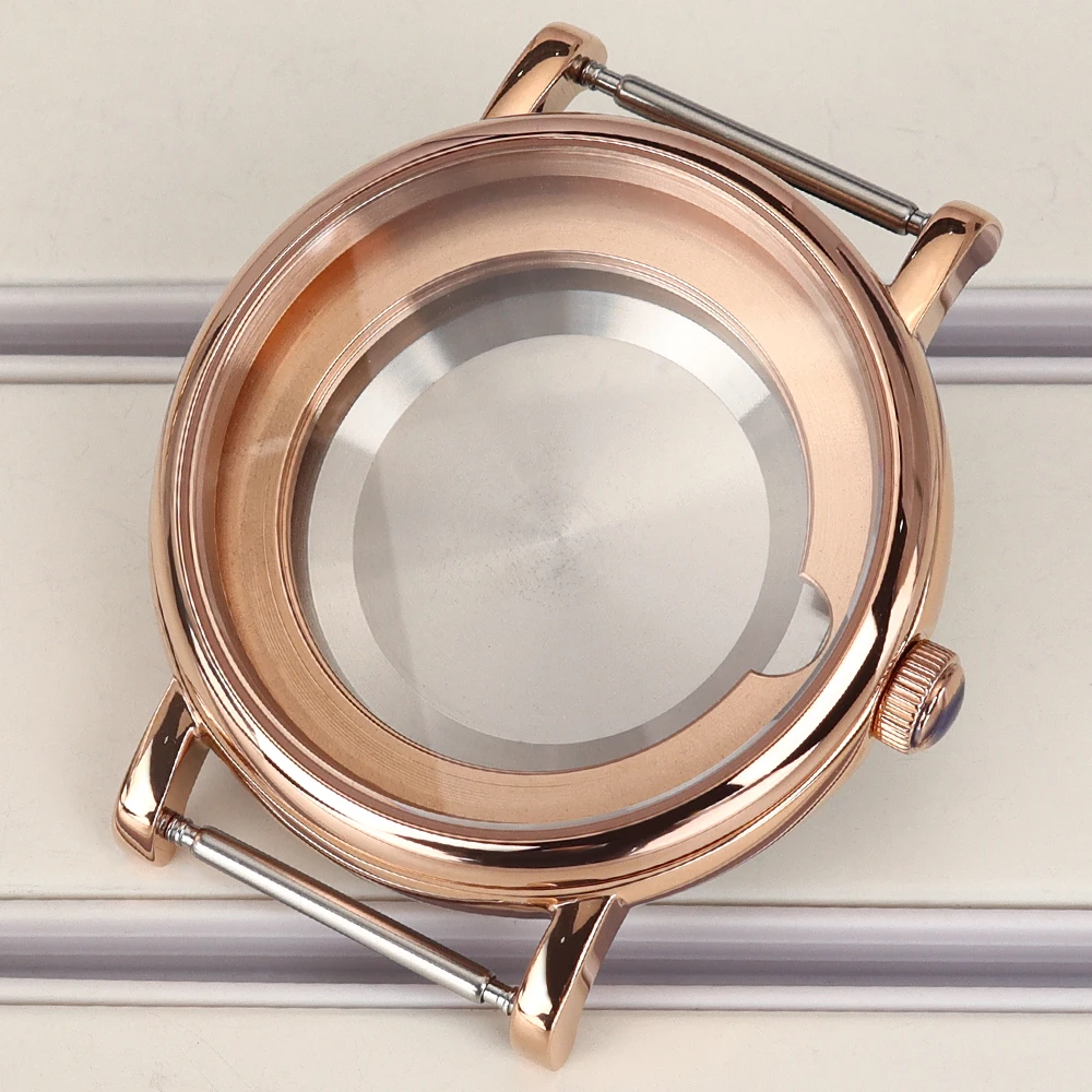 40mm High-quality Watch Cases Domed Sapphire Crystal Glass for ETA 2824 PT5000 Automatic Movement DIY 2824 Case Accessories Part
40mm High-quality Watch Cases Domed Sapphire Crystal Glass for ETA 2824 PT5000 Automatic Movement DIY 2824 Case Accessories Part