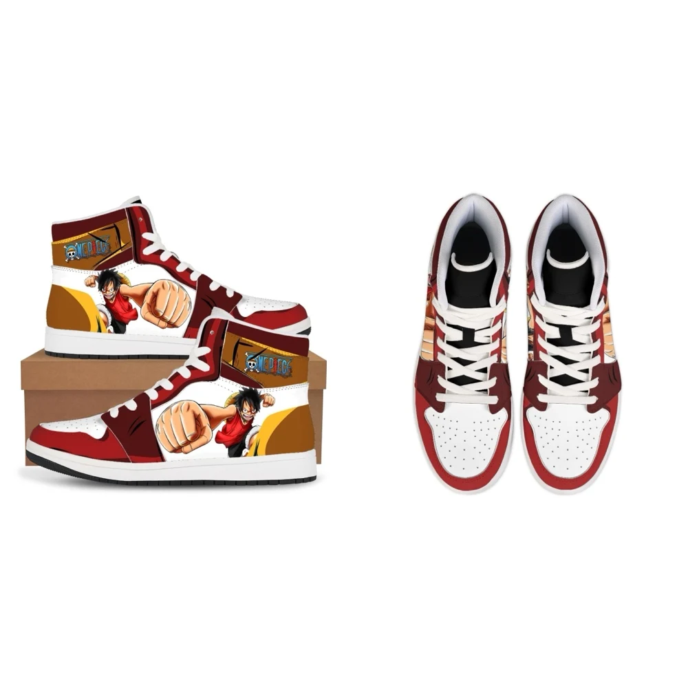 Anime One Piece Monkey D Luffy Print High Top Sneakers Men Women Custom Casual Shoes Hip Hop Streetwear Basketball Shoes
Anime One Piece Monkey D Luffy Print High Top Sneakers Men Women Custom Casual Shoes Hip Hop Streetwear Basketball Shoes