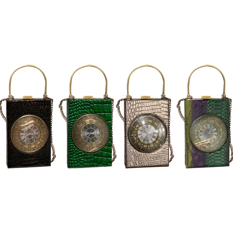 2023 New Women's PU Leather Handbag for Creative Real Working Clock Shoulder Bag All-matching Crossbody Purses Bags Small Chain
2023 New Women's PU Leather Handbag for Creative Real Working Clock Shoulder Bag All-matching Crossbody Purses Bags Small Chain