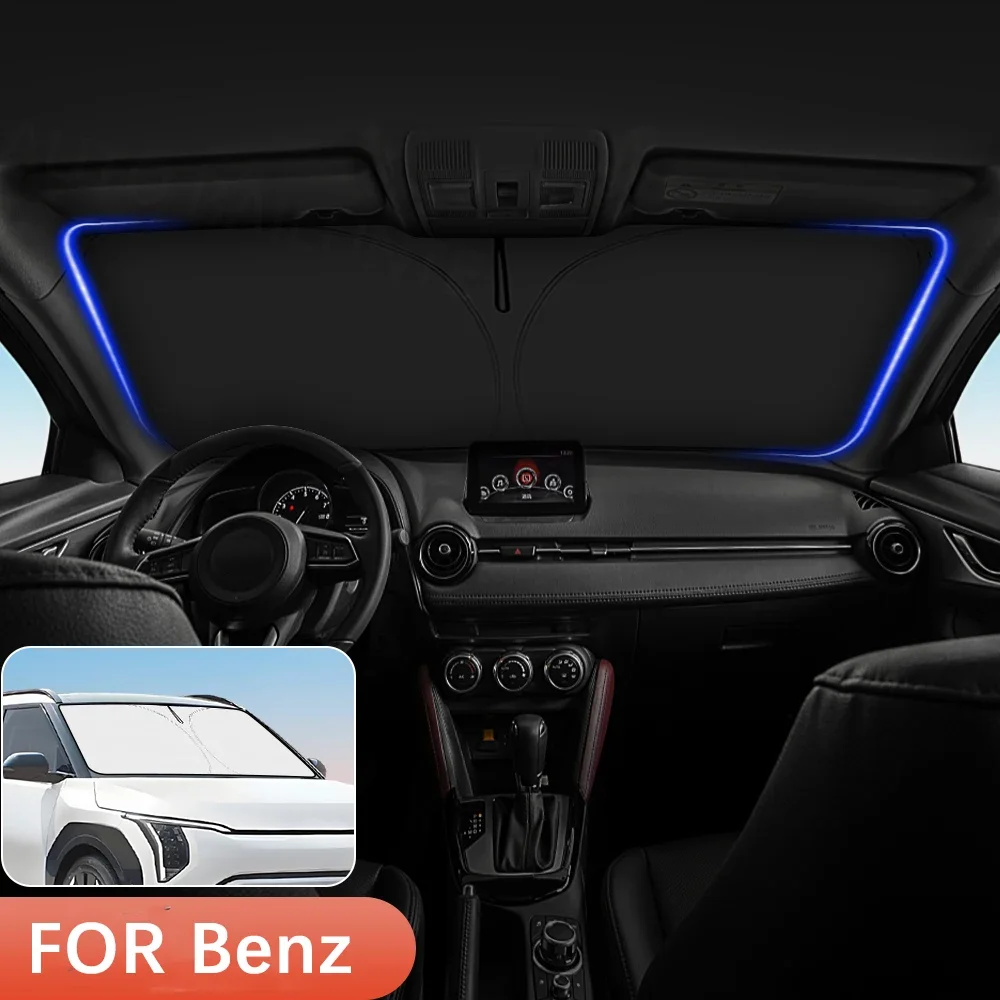 Car Windshield Sunshade Cover Front Window Sun Shade Visor Auto Accessories For Mercedes Benz AMG W204 W205 W203 W211 W212 W213
Car Windshield Sunshade Cover Front Window Sun Shade Visor Auto Accessories For Mercedes Benz AMG W204 W205 W203 W211 W212 W213